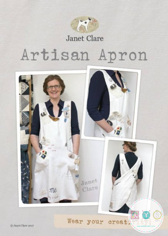 Janet Clare - Artisan Apron - Adult Sizes - Sewing Pattern