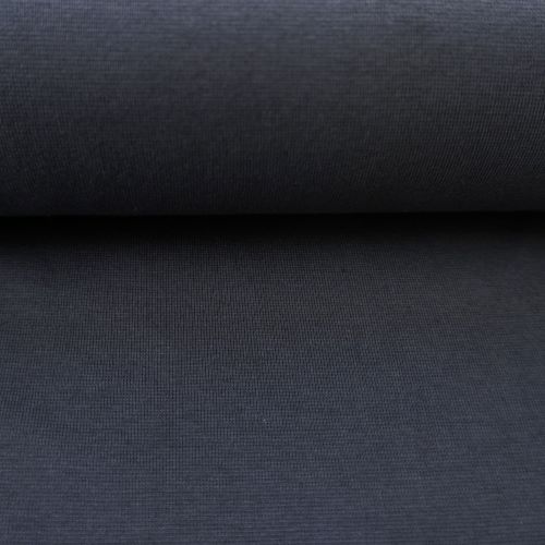 Organic Cotton Jersey Fabric Tube in Dark Grey