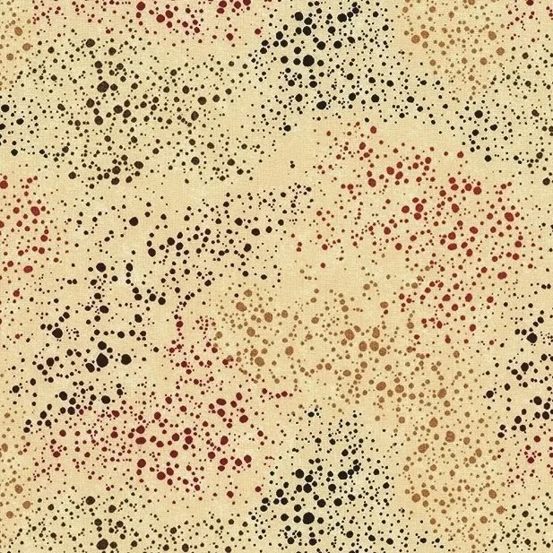 Quilt Backing Fabric 108" Wide - Speckled on Cream by Kansas Troubles for Moda 11167 11
