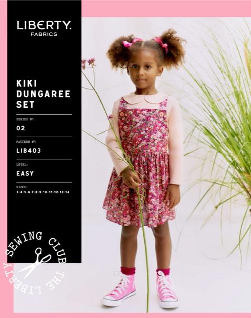 Liberty - Kiki Dungaree Set for Children Sewing Pattern