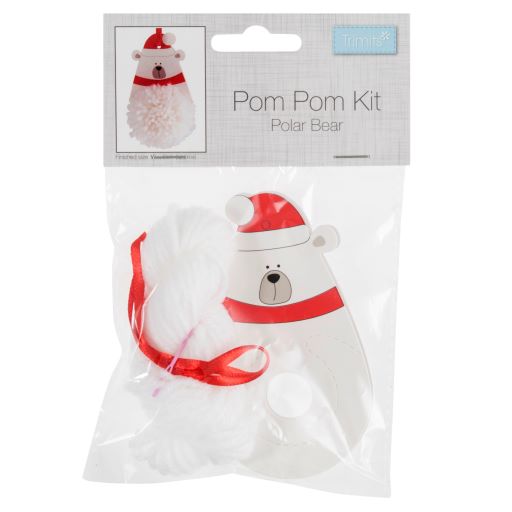 Pom Pom Kit - Polar Bear 