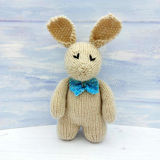 Beginners Knitting Kit Make your own Arthur or Betsy Bunny