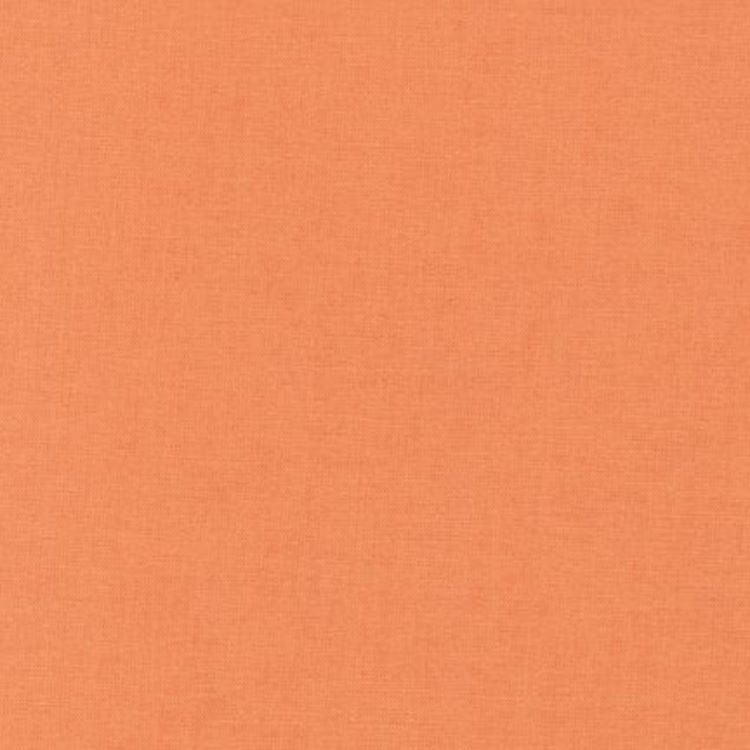 Quilting Fabric - Kona Cotton Solid Mango Colour 192 by Robert Kaufman
