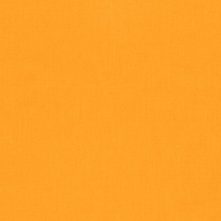 Quilting Fabric - Kona Cotton Solid Papaya Orange Colour 149 by Robert Kaufman