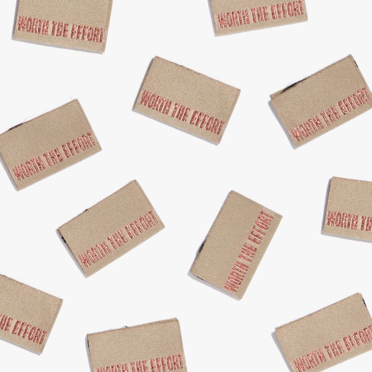 Gift Idea - Kylie and the Machine Woven Labels - Worth The Effort