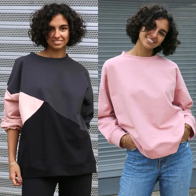 Tessuti Fabrics - Lennox Sweatshirt Sewing Pattern Sizes 6 - 22