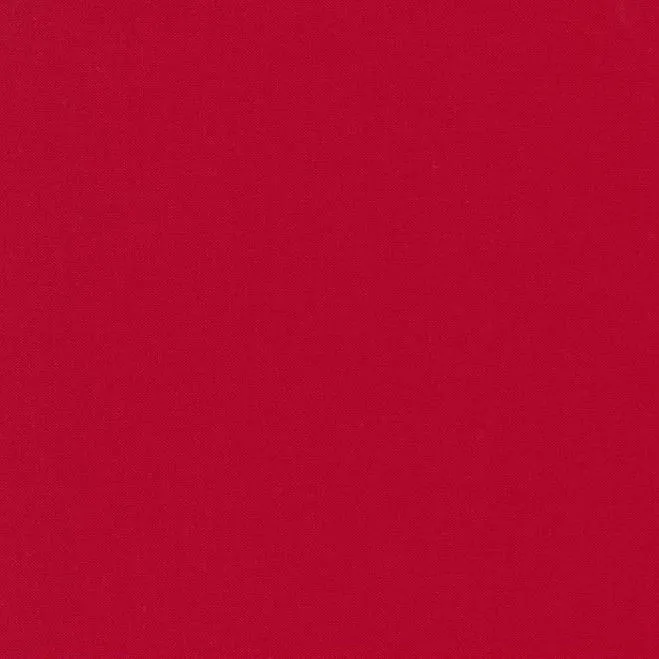 Quilting Fabric - Bella Solid Christmas Red Colour 16 by Moda