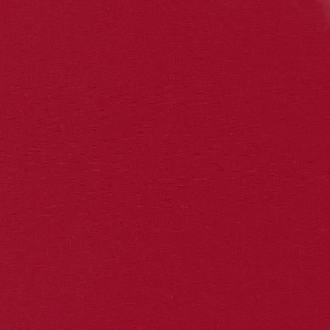 Quilting Fabric - Bella Solid Country Red Colour 17 by Moda