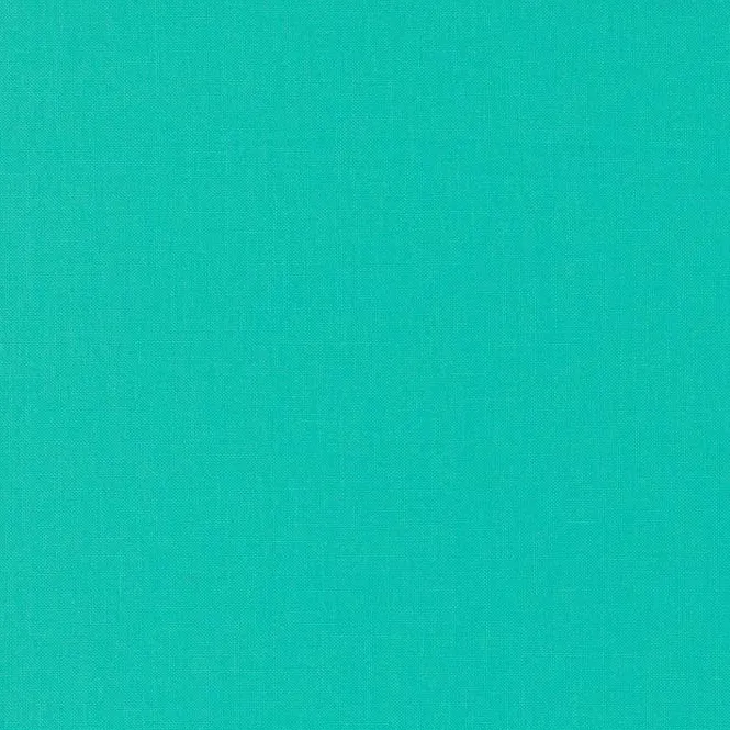 Quilting Fabric - Bella Solid in Peacock Blue Green Colour 216 by Moda