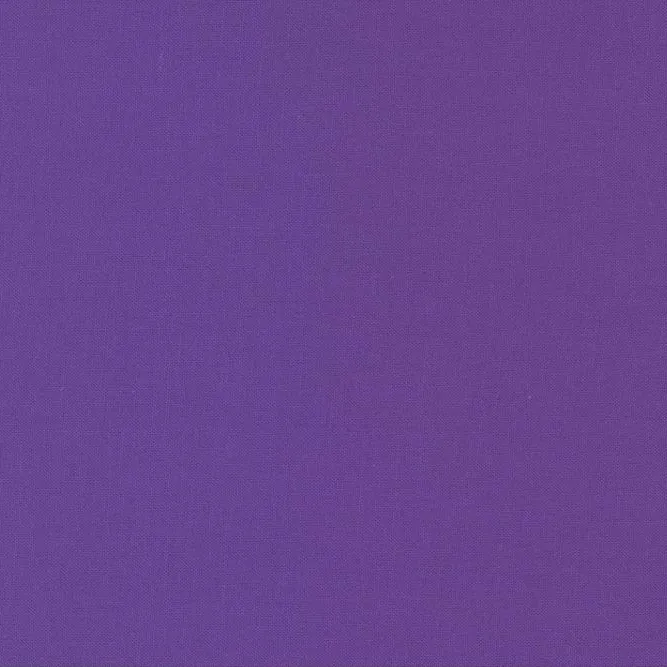Quilting Fabric - Bella Solid in Vivid Violet Colour 413 by Moda
