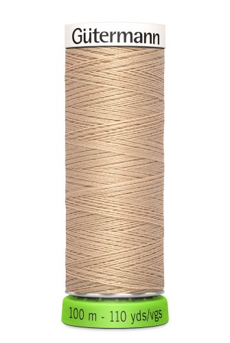 Gutermann Sew All Thread - Light Brown Recycled Polyester rPET Colour 170