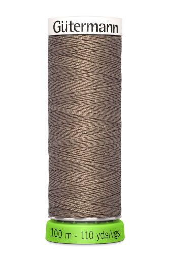 Gutermann Sew All Thread - Brown Recycled Polyester rPET Colour 199