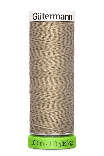Gutermann Sew All Thread - Light Brown Recycled Polyester rPET Colour 464