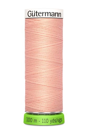 Gutermann Sew All Thread - Light Coral Recycled Polyester rPET Colour 165