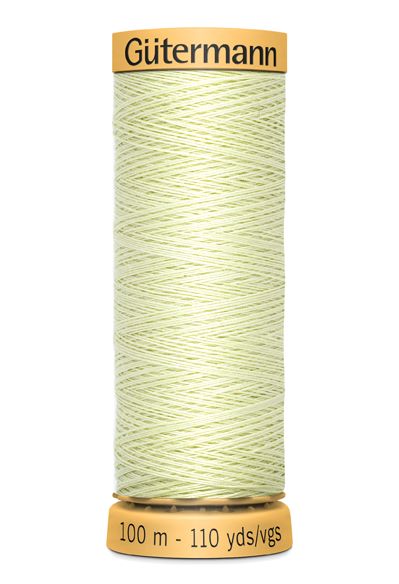 Gutermann Sew All Thread - Green 100% Cotton Colour 128