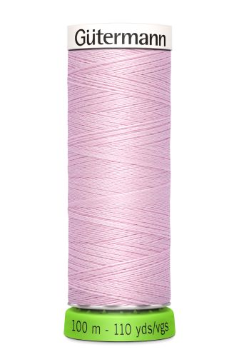 Gutermann Sew All Thread - Light Pink Recycled Polyester rPET Colour 320