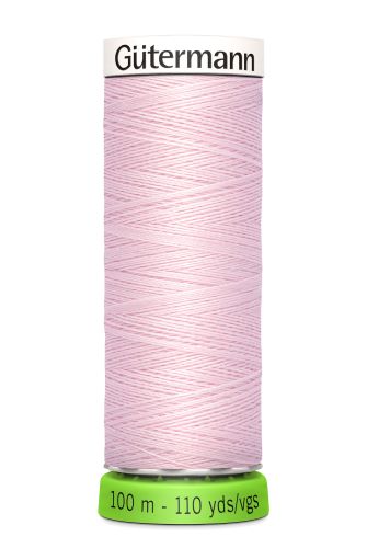 Gutermann Sew All Thread - Light Pink Recycled Polyester rPET Colour 372