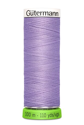 Gutermann Sew All Thread - Medium Lilac Recycled Polyester rPET Colour 158