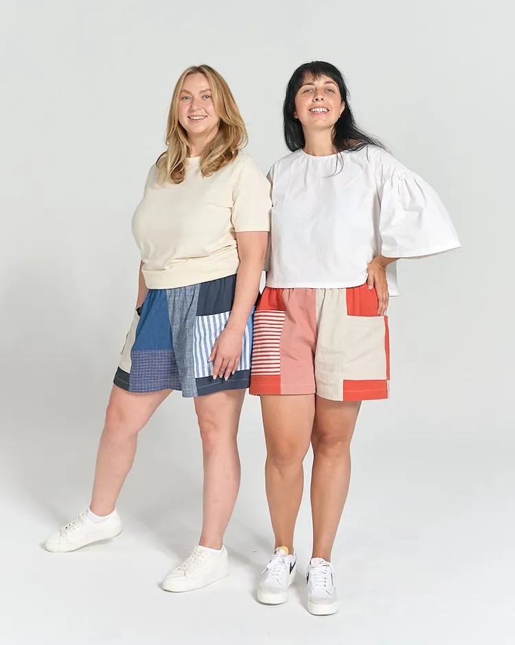 Matchy Matchy Sewing Company - Weekend Chore Shorts Sewing Patterns