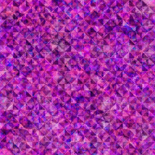 Quilting Fabric with Vibrant Purples on Pink from Reflections by Dan Morris Design for Quilting Treasures