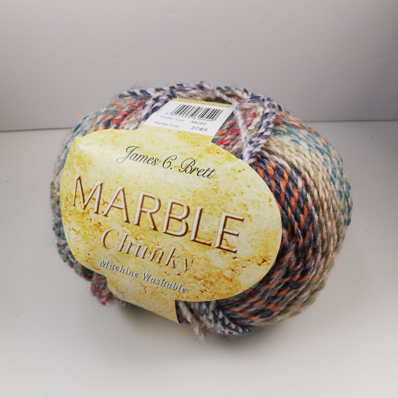 Yarn - Marble Chunky in Autumn Hues by James C Brett in Colour MC80