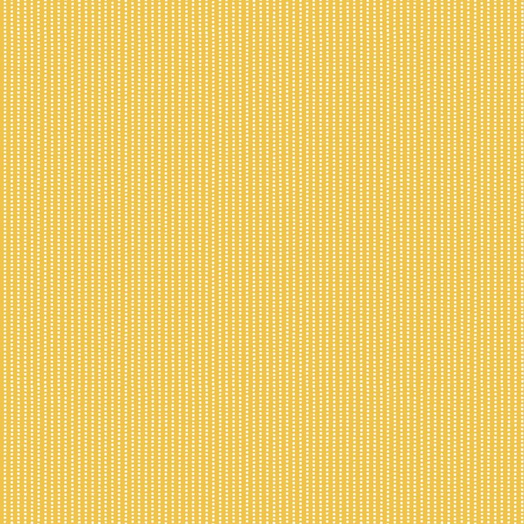 Quilting Fabric - Perforated Stripe on Yellow from Vintage Flora by Kimberbell for Maywood Studio MAS10336-S