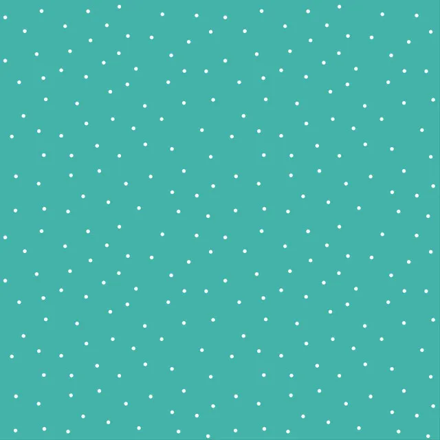 Quilt Backing Fabric 108" Wide - White Dots on Aqua Blue from Kimberbell for Maywood Studios MASQBD214-Q