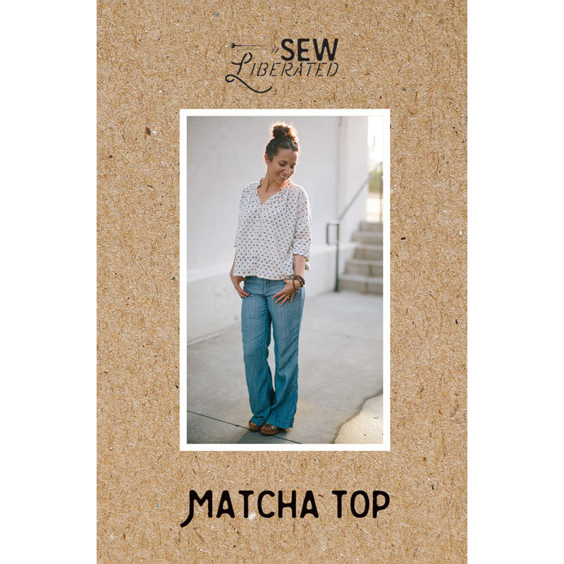 Sew Liberated - Matcha Top - Size 0 - 24 - Ladies Sewing Pattern 