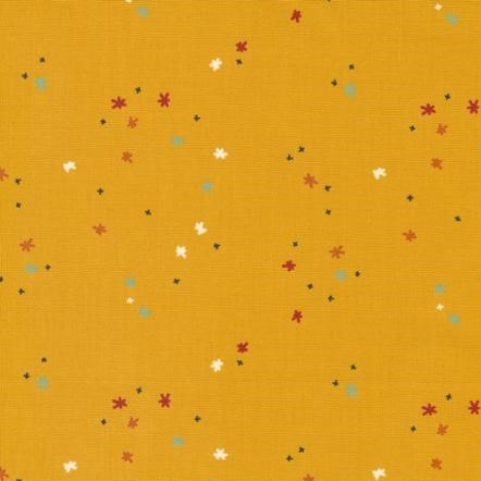 Quilting Fabric - Abstract Marks on Golden Yellow from Frisky by Zen Chic for Moda 1775 13