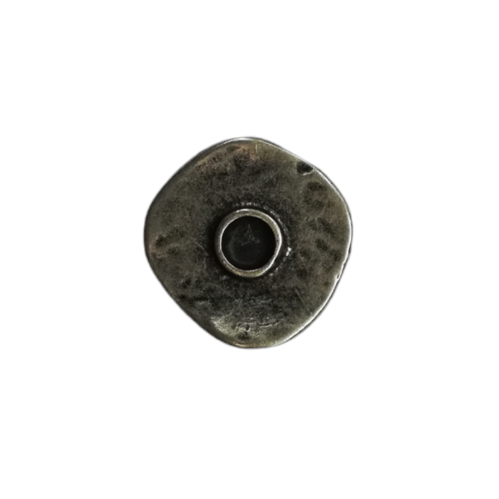 Buttons - 20mm Metal Wobble Circle