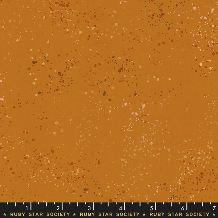 Quilting Fabric - Ruby Star Society Speckled in Earth with Metallic Accents Colour RS5027 26M