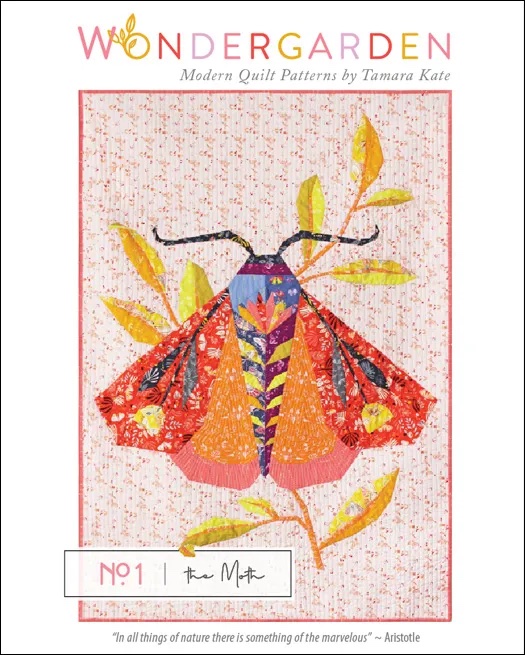 The Moth Quilt Pattern by Tamara Kate Designs