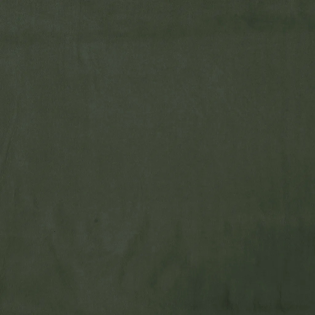 Plain Dyed Cupro Fabric in Army Green