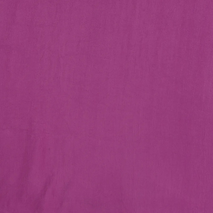 Plain Dyed Cupro Fabric in Cyclamen Purple