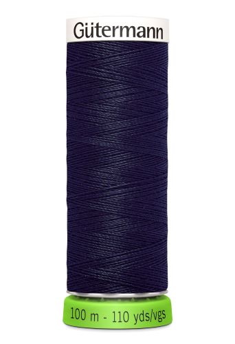 Gutermann Sew All Thread - Navy Blue Recycled Polyester rPET Colour 339