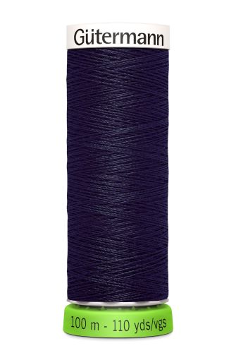 Gutermann Sew All Thread - Navy Blue Recycled Polyester rPET Colour 387