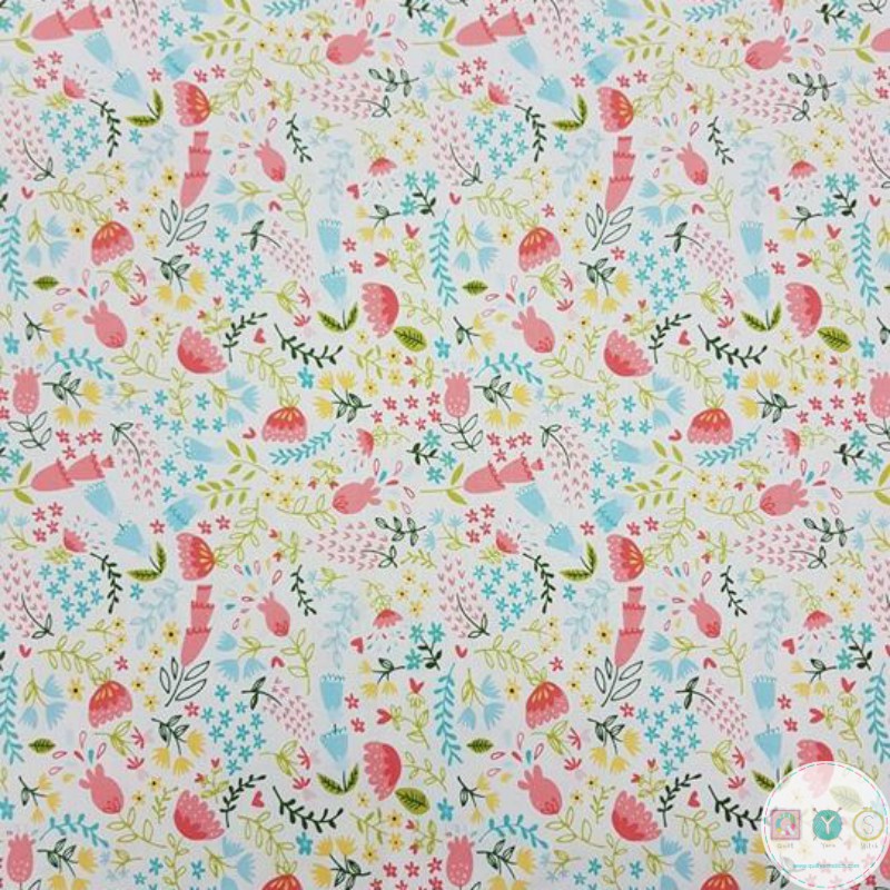 Quilting Fabric - Floral Fabric from Home Sweet Home by Stacy Iest Hsu for Moda 20574 11