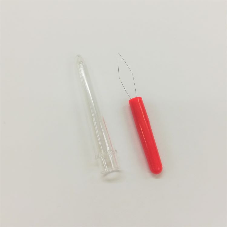 Large Needle Threader with Lid - Assorted Colours