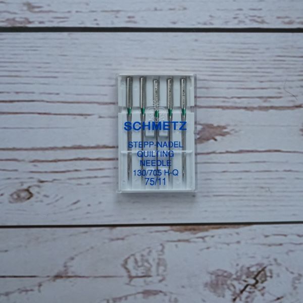 Schmetz Quilting Needles size 75/11 uncarded