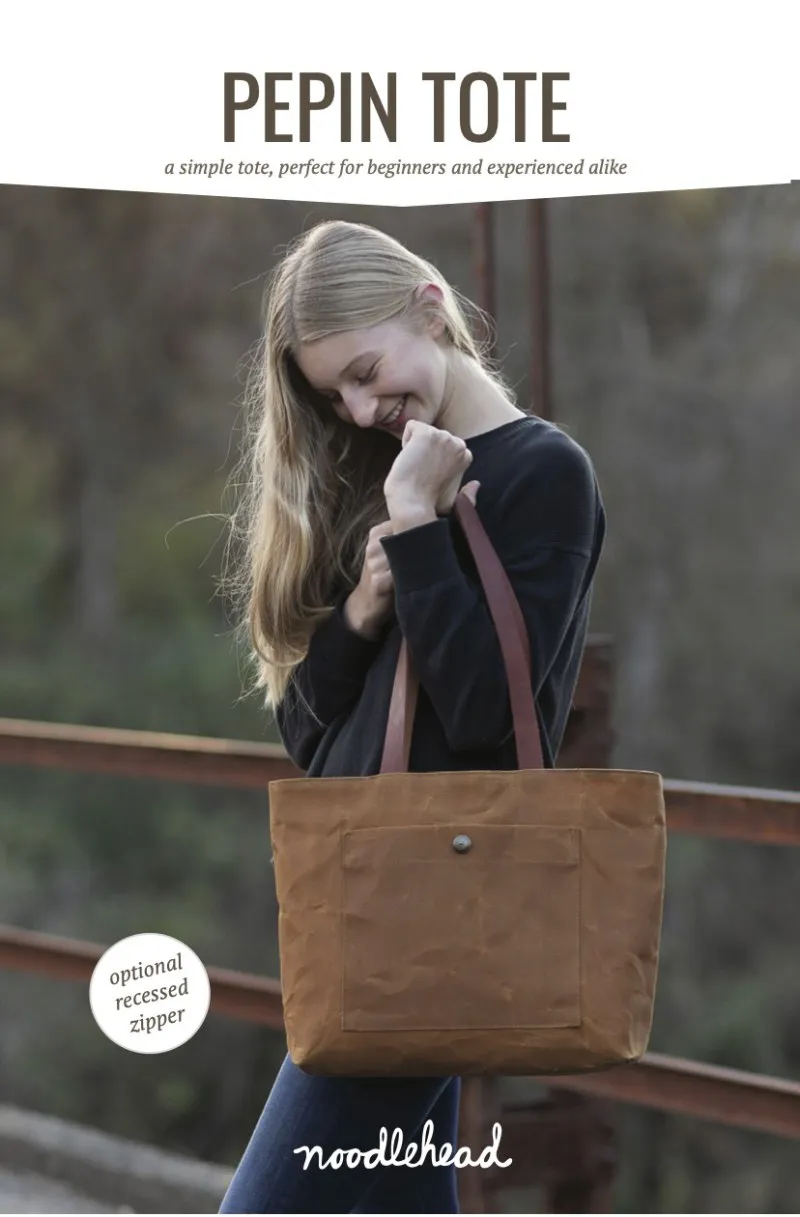 Noodlehead - Pepin Tote Bag Sewing Pattern