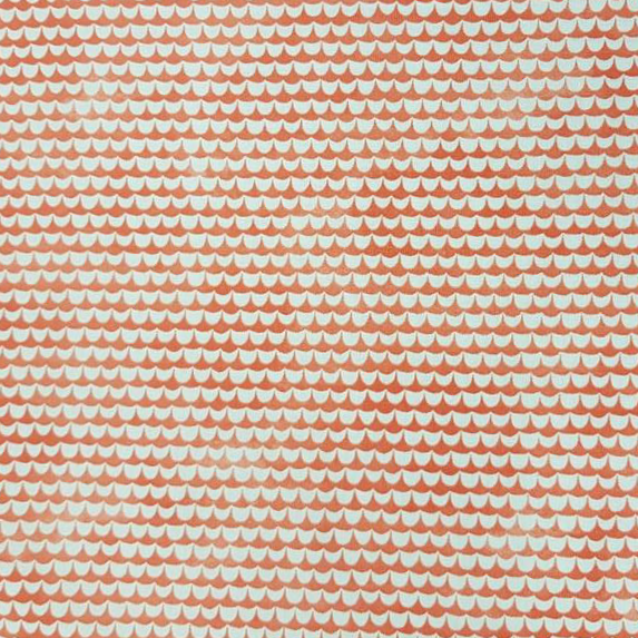 Quilting Fabric - Orange Scallop from Freshcut by Basic Grey for Moda 