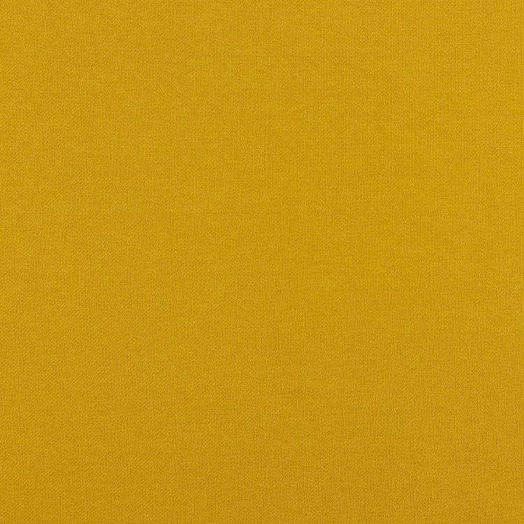 Jeans Look Stretch Fabric in Ochre Yellow