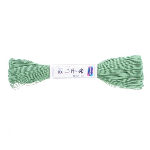 Olympus Sashiko Thread - Green 07 - Green Embroidery Thread