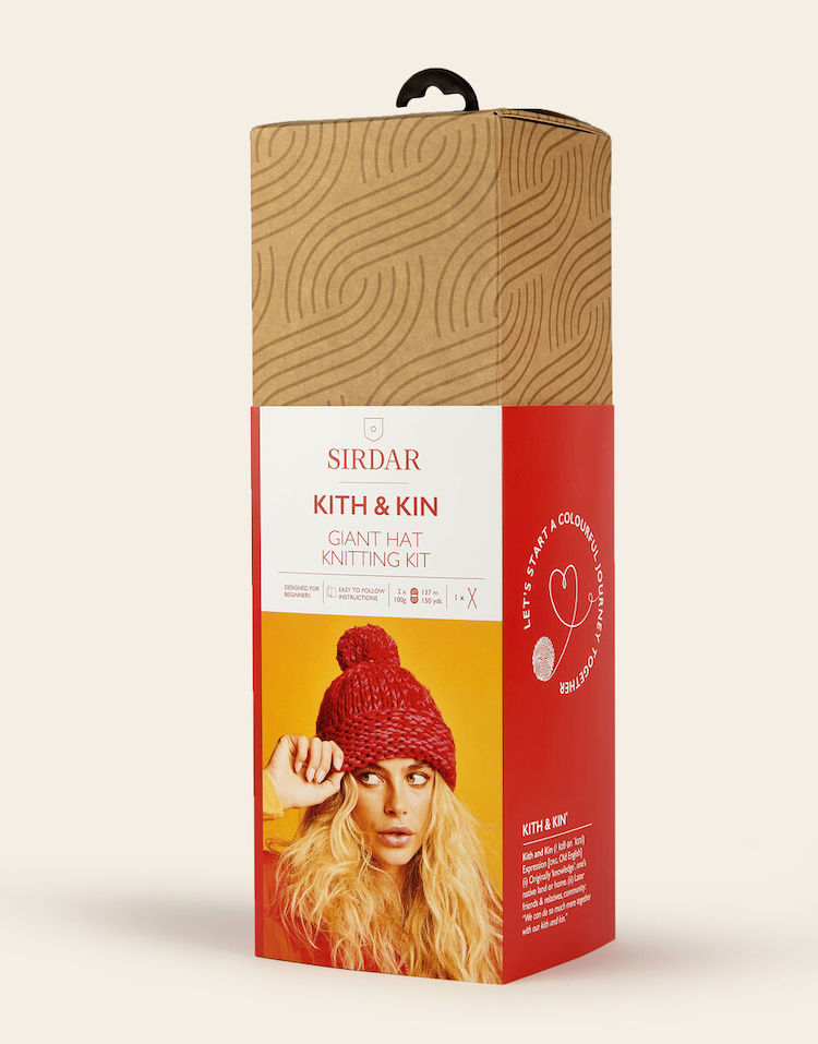 Giant Hat Knitting Kit by Sirdar