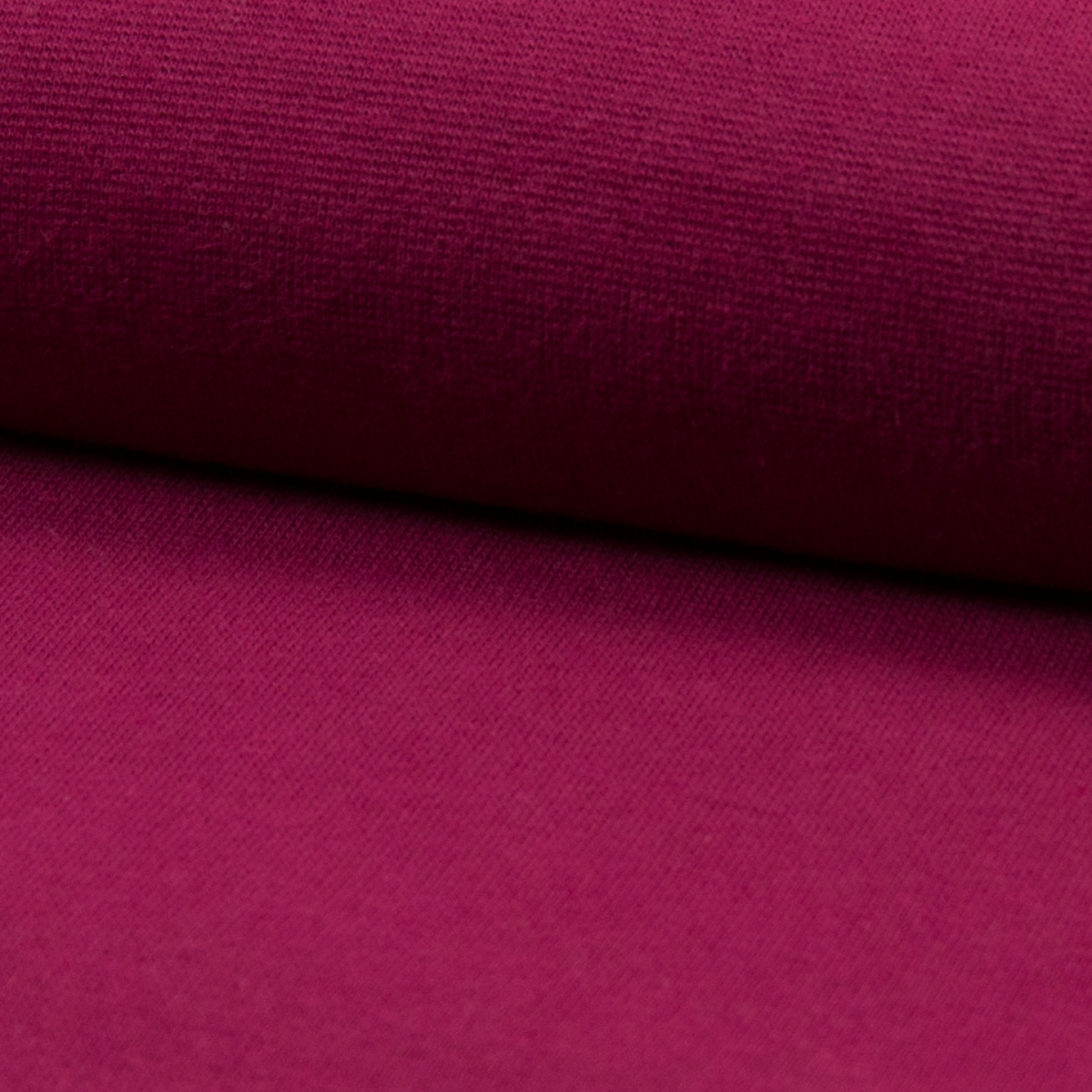 Organic Cotton Jersey Fabric Tube in Raspberry Pink
