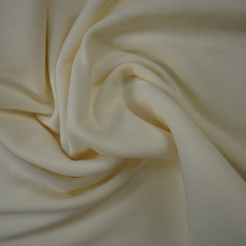 Organic Cotton Jersey Fabric Tube in Ecru