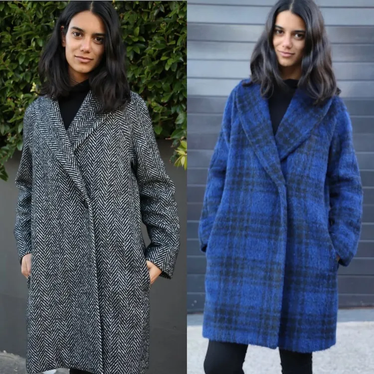 Tessuti Fabrics - Oslo Coat Sewing Pattern Sizes 12-16