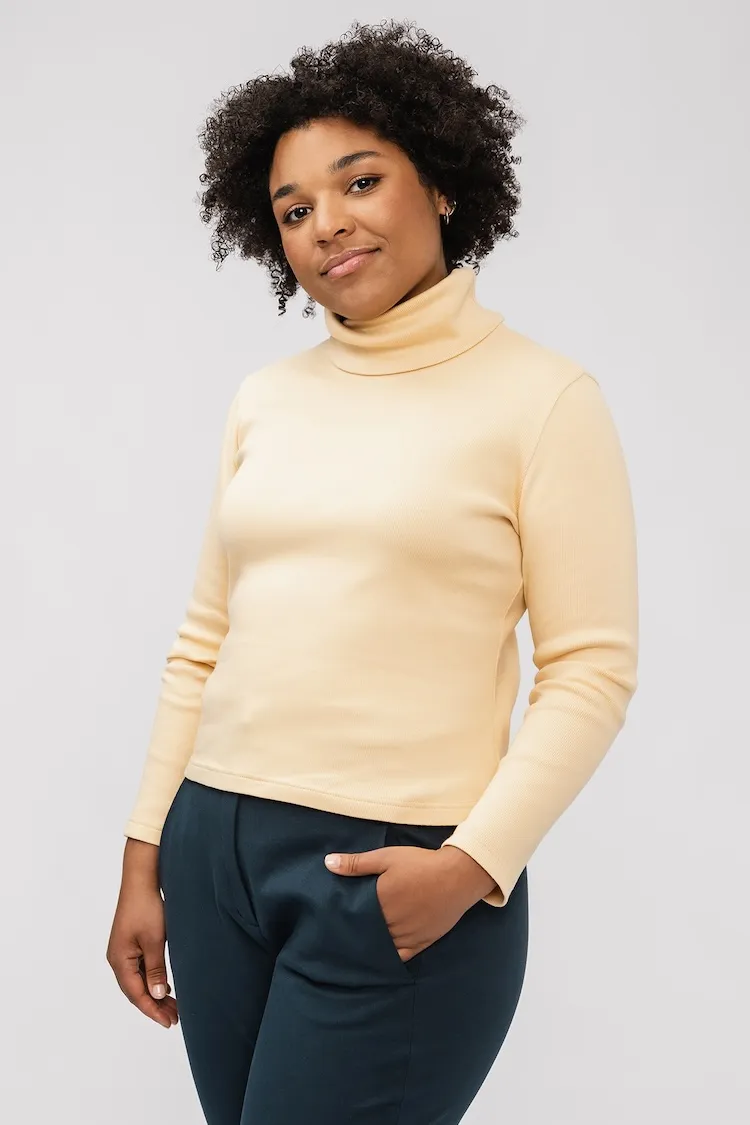 Named Patterns - Paola Turtleneck Tee Sewing Pattern
