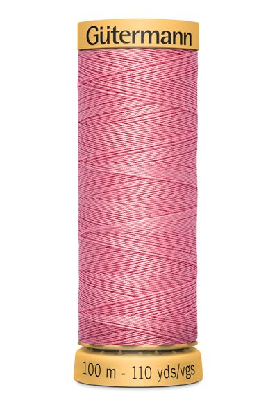 Gutermann Sew All Thread - Pink 100% Cotton Colour 5110