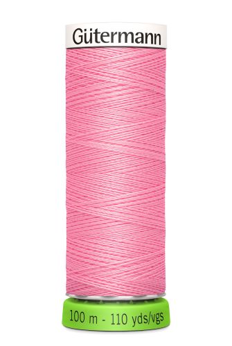 Gutermann Sew All Thread - Pink Recycled Polyester rPET Colour 758